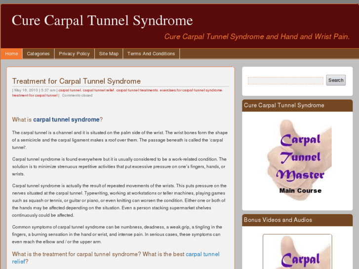 www.carpaltunneltreatment4u.com