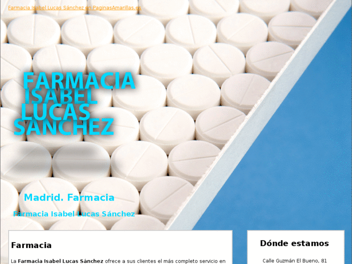 www.farmaciaisabellucassanchez.com