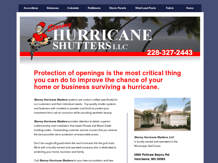 www.hurricanestormshutters.biz