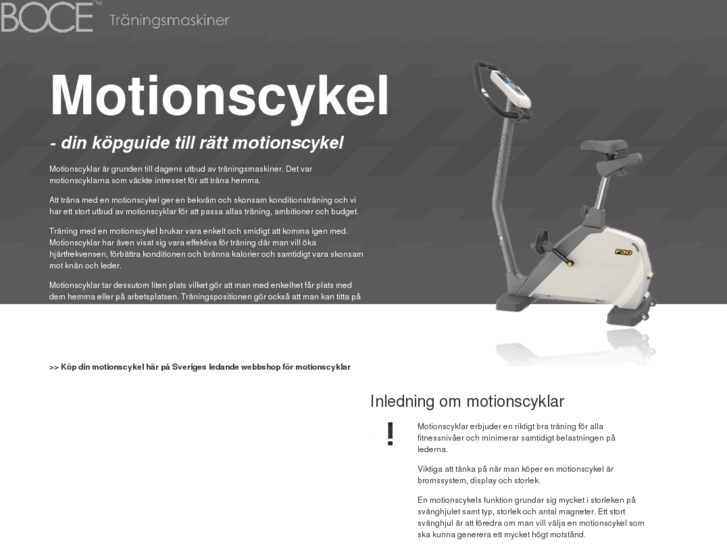 www.motionscykel.biz