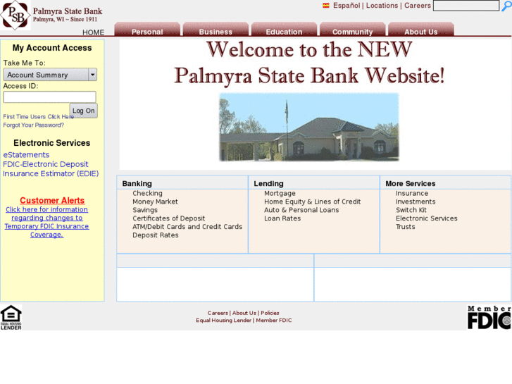 www.palmyrastatebank.com