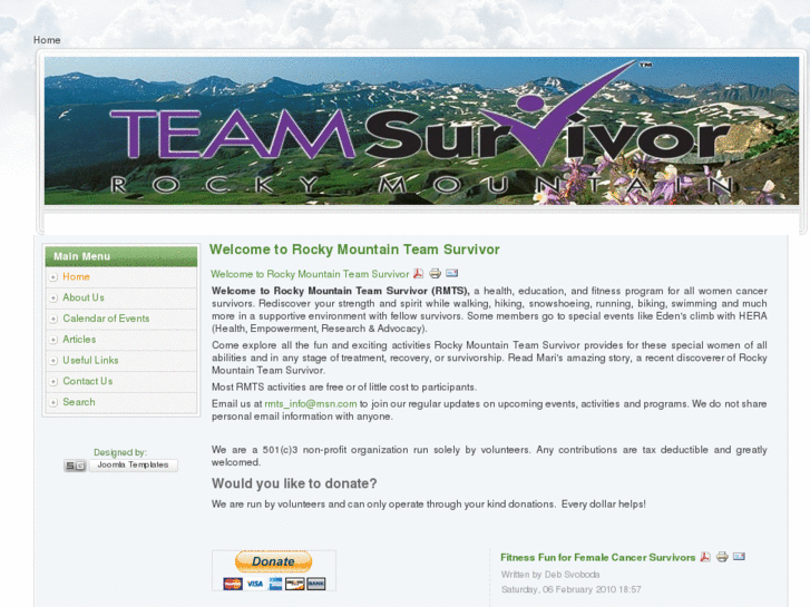 www.rockymtn-teamsurvivor.org