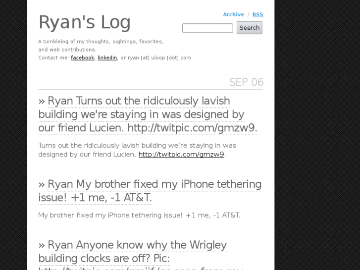 www.ryanlog.com