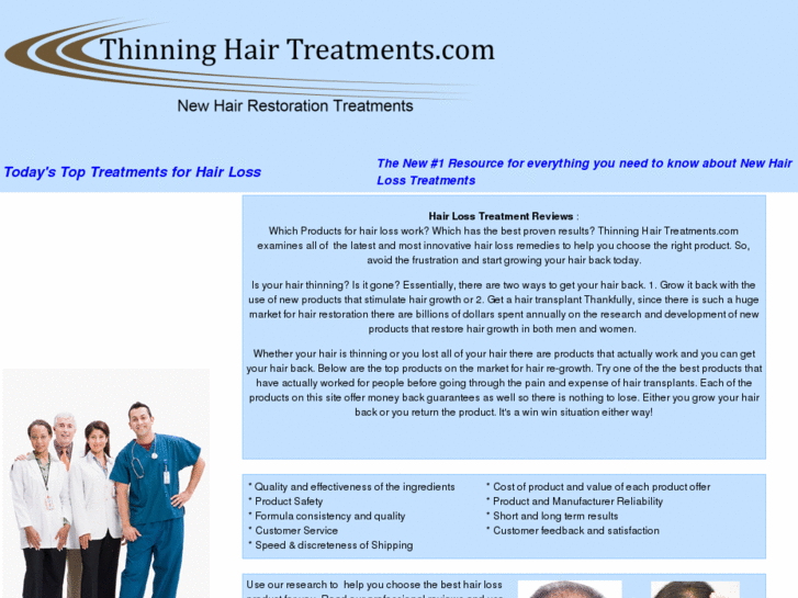 www.thinninghairtreatments.com