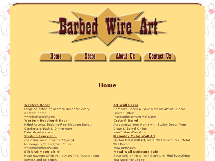 www.barbedwireart.com