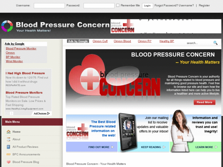 www.bloodpressureconcern.com