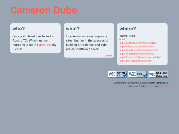 www.camerondube.com