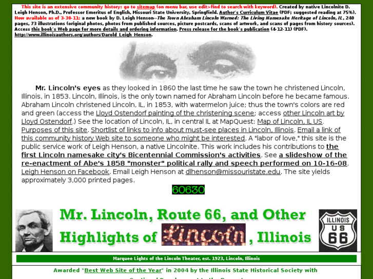 www.findinglincolnillinois.com