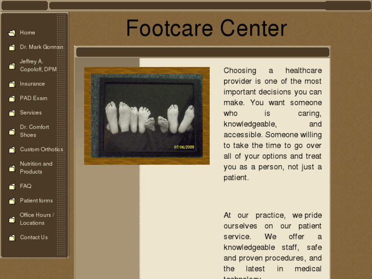 www.footcarecenteraz.com