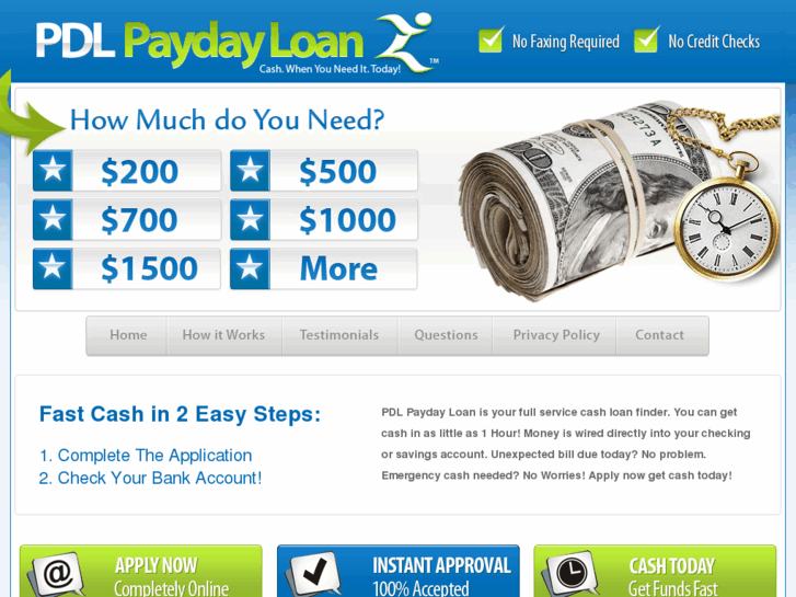 www.pdlpaydayloan.com