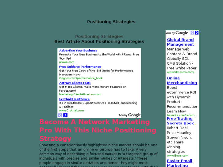 www.positioningstrategies.net