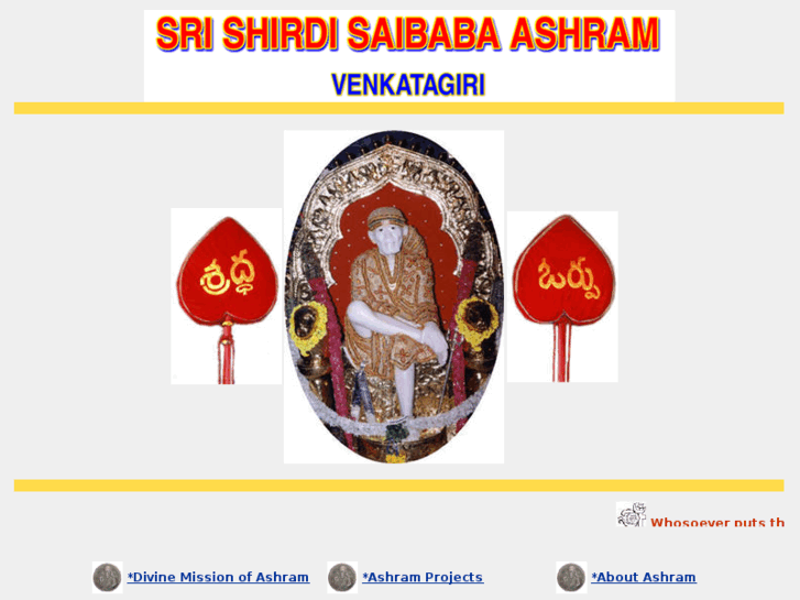 www.saibabaashram.org