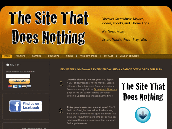 www.thesitethatdoesnothing.com