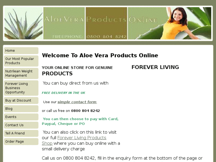 www.aloeveraproductsonline.com