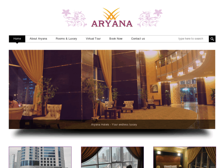 www.aryanahotels.com