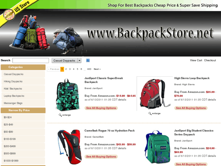 www.backpackstore.net