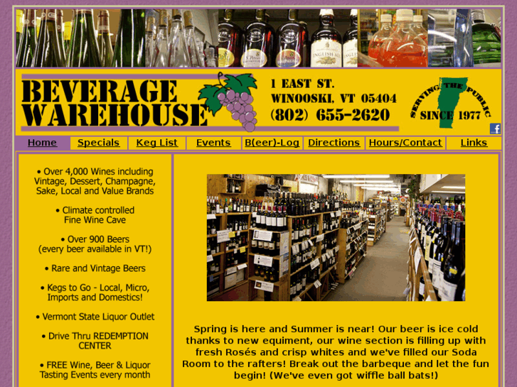 www.beveragewarehousevt.com