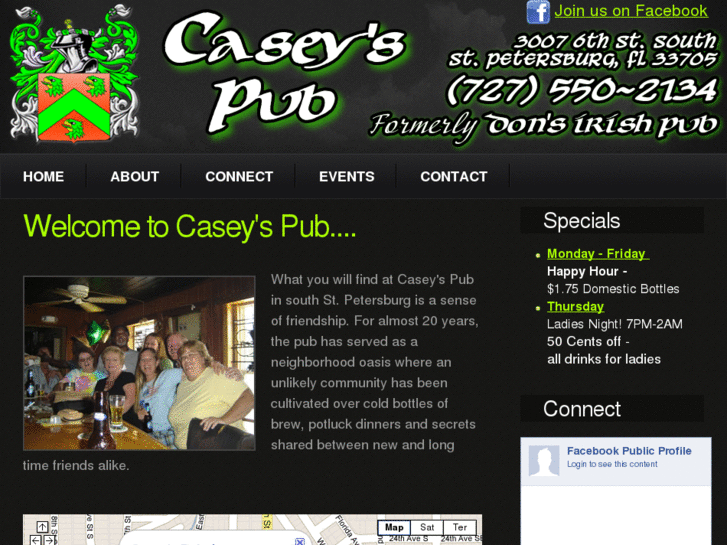 www.caseyspubsaintpete.com