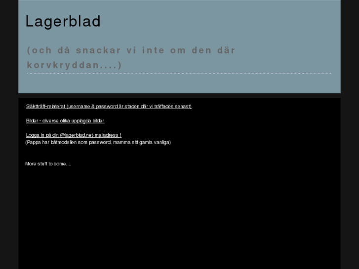 www.lagerblad.net