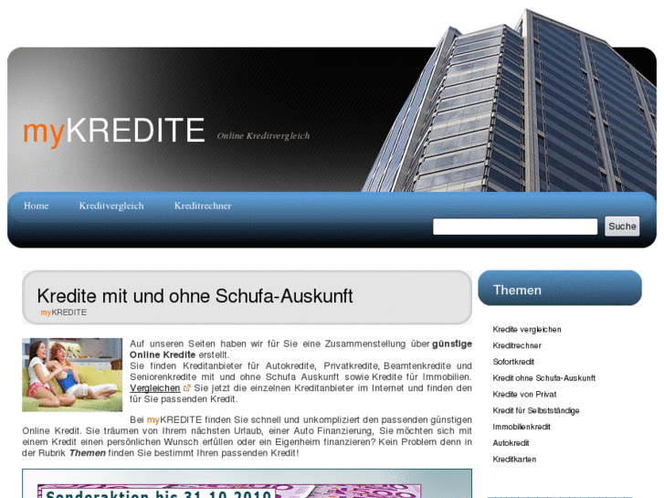 www.mykredite.de