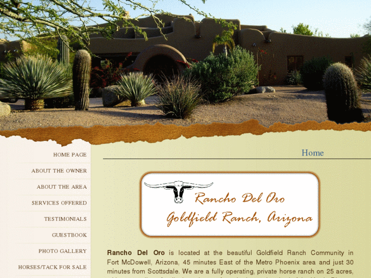 www.ranchodeloro-az.com