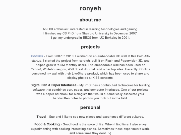 www.ronyeh.com