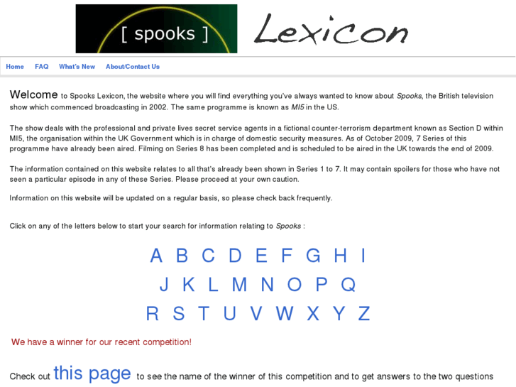 www.spooks-lexicon.com