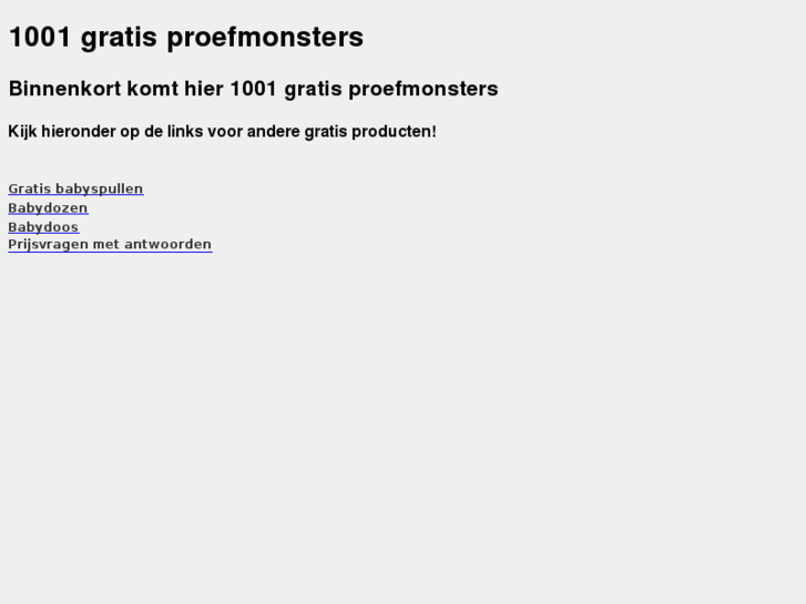 www.1001proefmonsters.nl