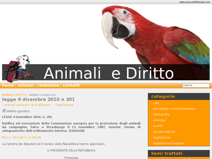 www.animaliediritto.it