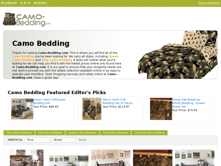 www.camo-bedding.com