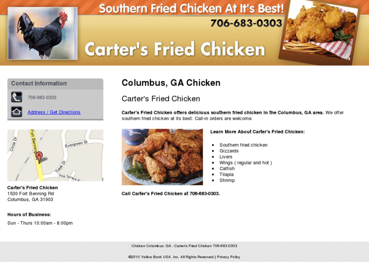 www.cartersfriedchicken.com