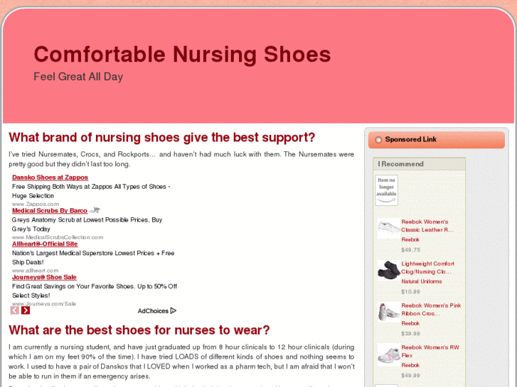 www.comfortablenursingshoes.org