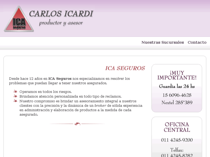 www.icaseguros.com.ar