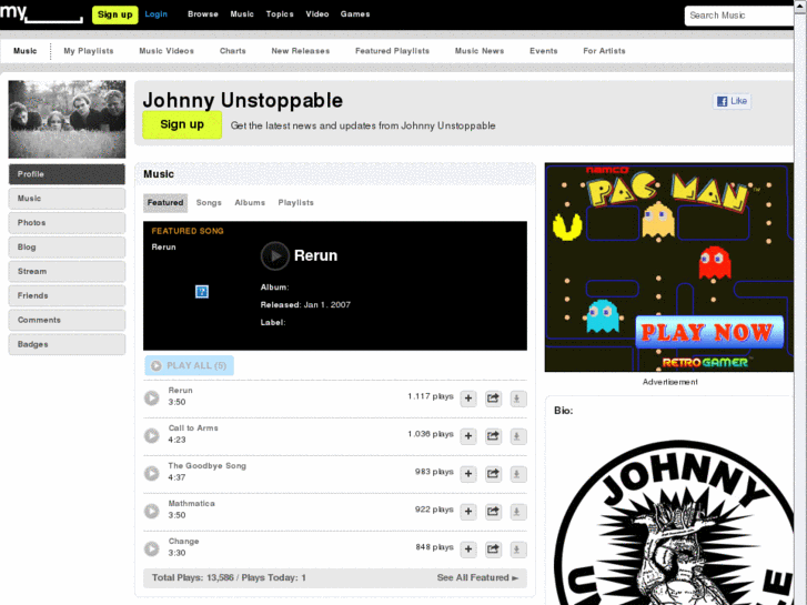 www.johnnyunstoppable.com