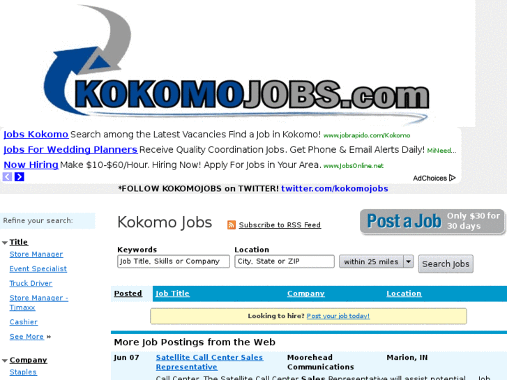 www.kokomojobs.com