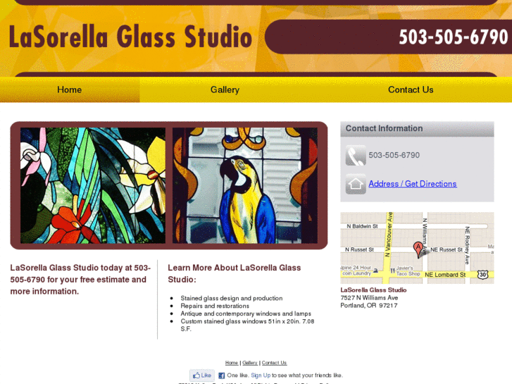 www.lasorellaglassstudios.com