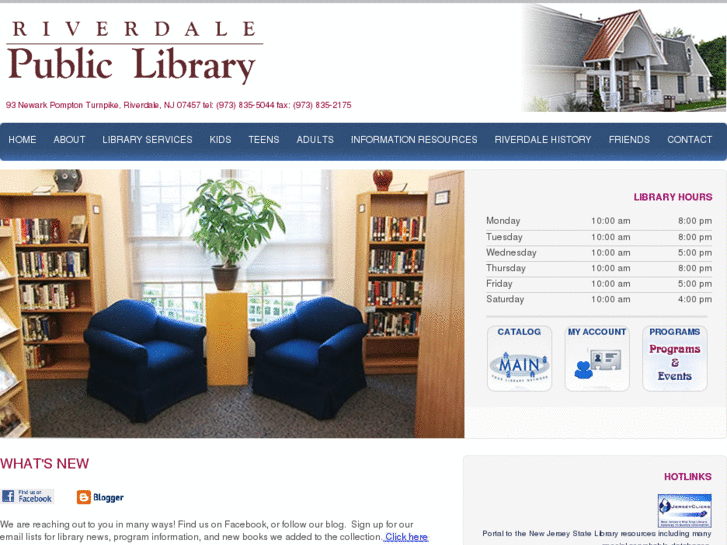 www.riverdalelibrary.org