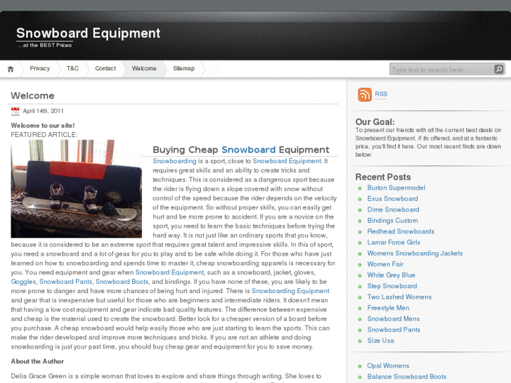 www.snowboardequipment.info