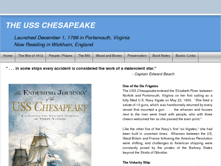 www.theusschesapeake.com