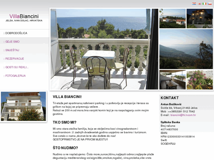 www.villabiancini-hvar.com