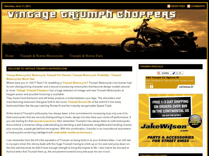 www.vintagetriumphchoppers.com