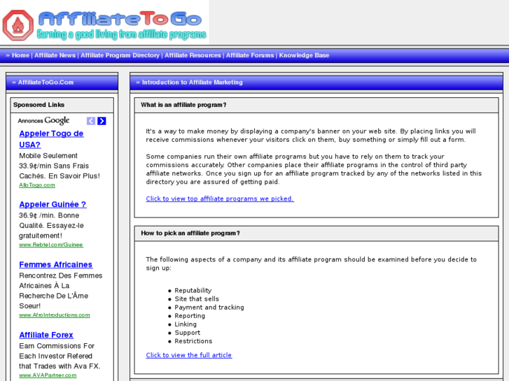 www.affiliatetogo.com