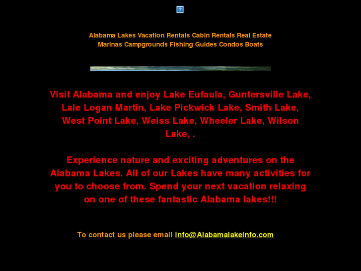 www.alabamalakeinfo.com