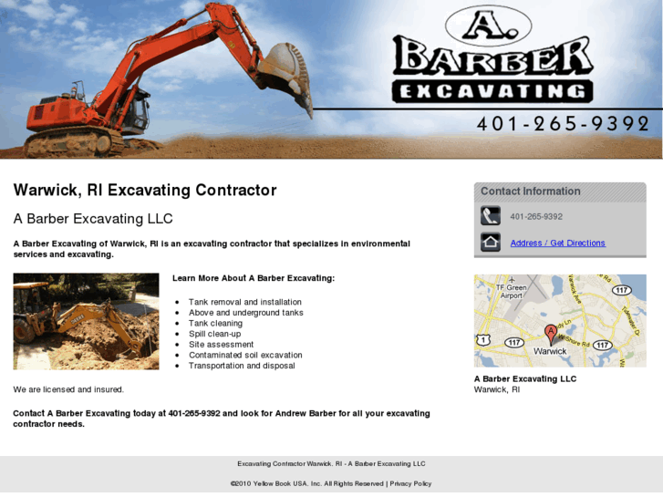 www.barberexcavating.com