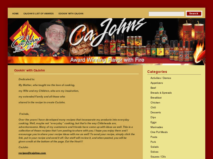 www.cookwithcajohn.com