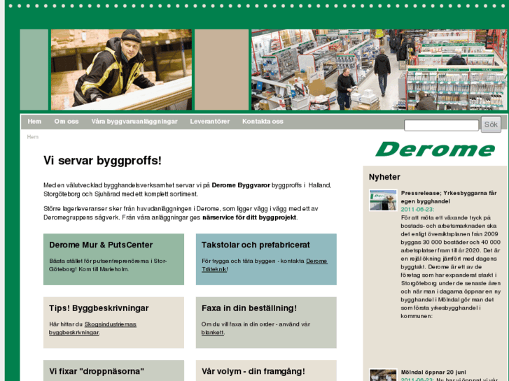 www.deromebyggvaror.com