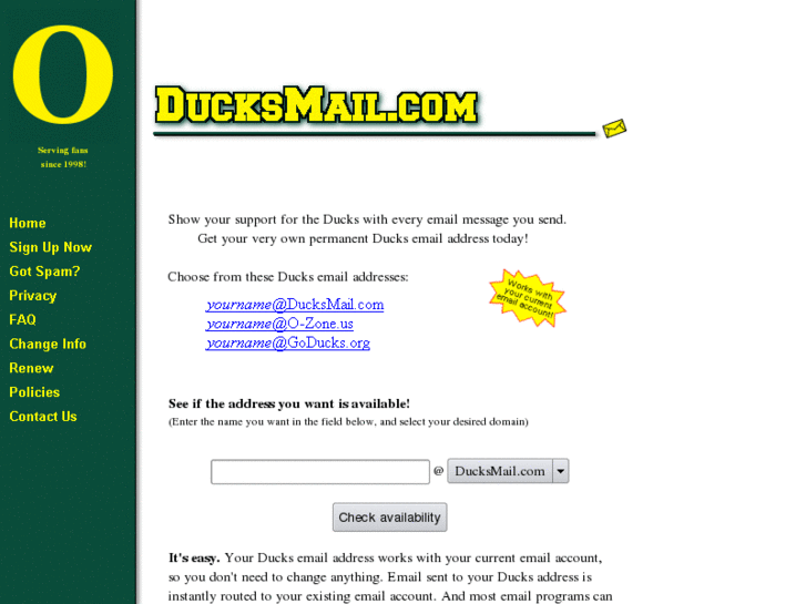 www.ducksmail.com