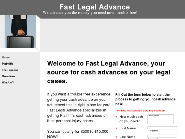 www.fastlegaladvance.com