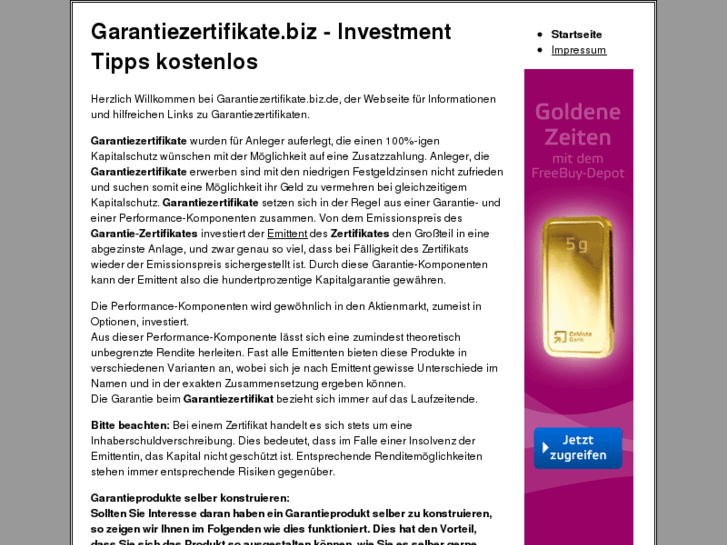 www.garantiezertifikate.biz