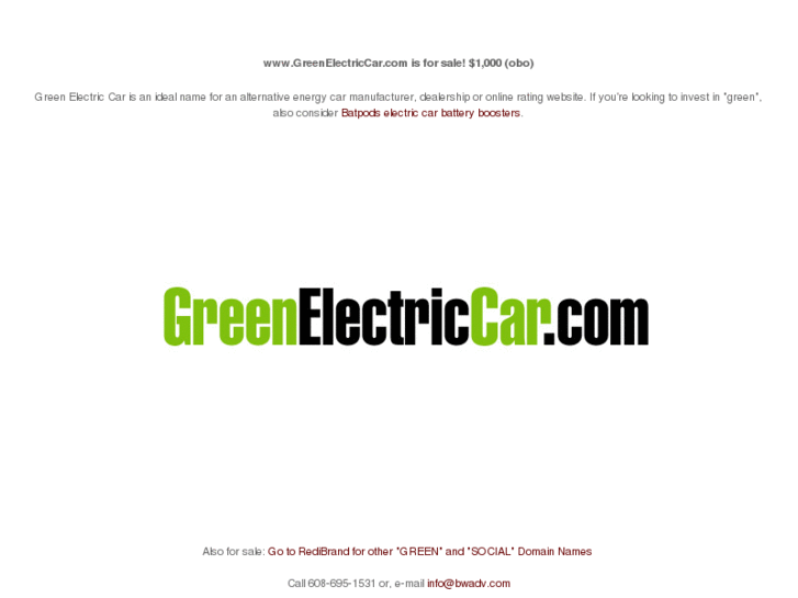 www.greenelectriccar.com